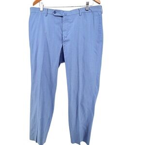 INCOTEX Mens Light Blue Modern‎ Fit Dress Pants Trousers Size 40